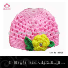 Baby Knitted Beanie Hats For Girls